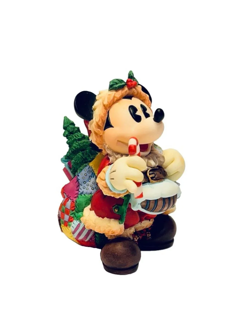 Mickey as Victorian Santa Disney Enesco 3.5